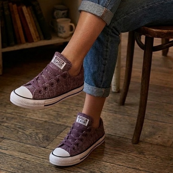 Converse Shoes - Converse All Star Women’s Sneakers in Rich Purple